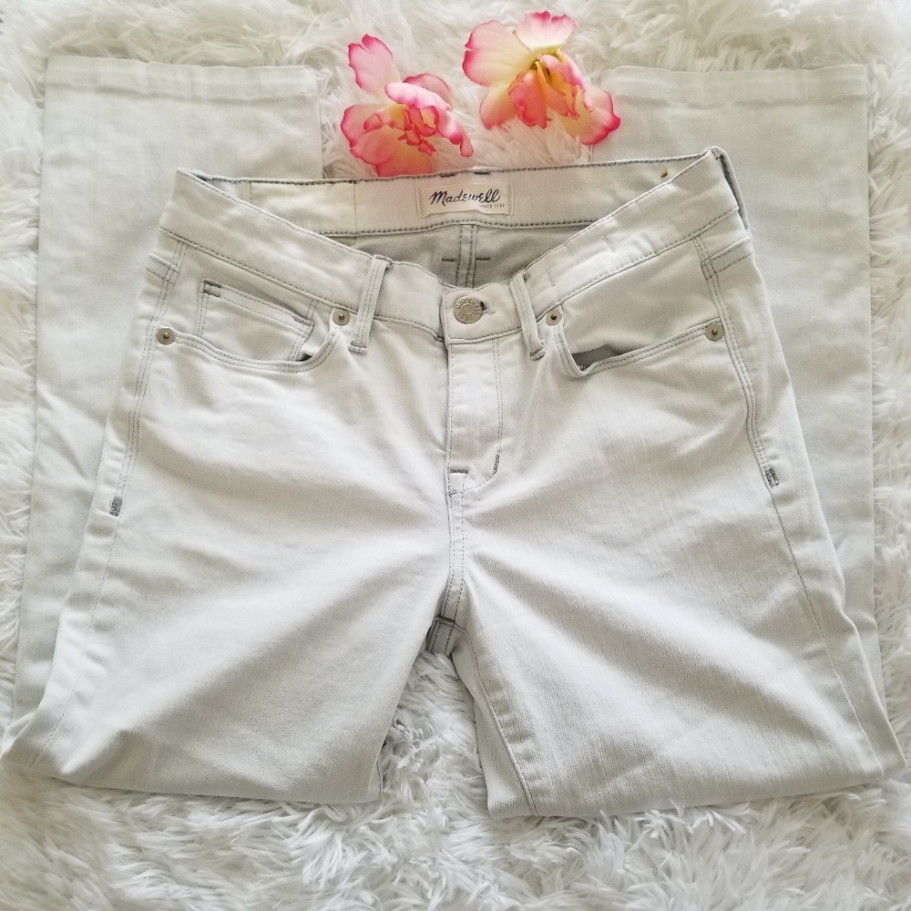 Madewell cropped Jeans